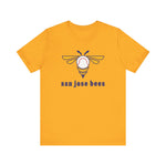 San Jose Bees 1980s Style T-Shirt (Premium Lightweight) - Vintage Defunct Baseball Teams - California