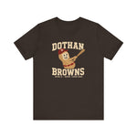 Dothan Browns T-Shirt (Premium Lightweight) - Vintage Defunct Baseball Teams - Alabama