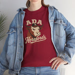 Ada Herefords T-Shirt (Heavyweight) - Vintage Defunct Baseball Teams - Oklahoma