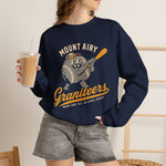 Mount Airy Graniteers Crewneck Sweatshirt - Vintage Defunct Baseball Teams - North Carolina