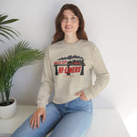 Valley City Hi-Liners Crewneck Sweatshirt - Vintage Defunct Baseball Teams - North Dakota