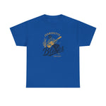 Jeanerette Blues T-Shirt (Heavyweight) - Vintage Defunct Baseball Teams - Louisiana