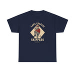 Lake Charles Skippers T-Shirt (Heavyweight) - Vintage Defunct Baseball Teams - Louisiana