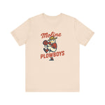 Moline Plowboys T-Shirt (Premium Lightweight) - Vintage Defunct Baseball Teams - Illinois