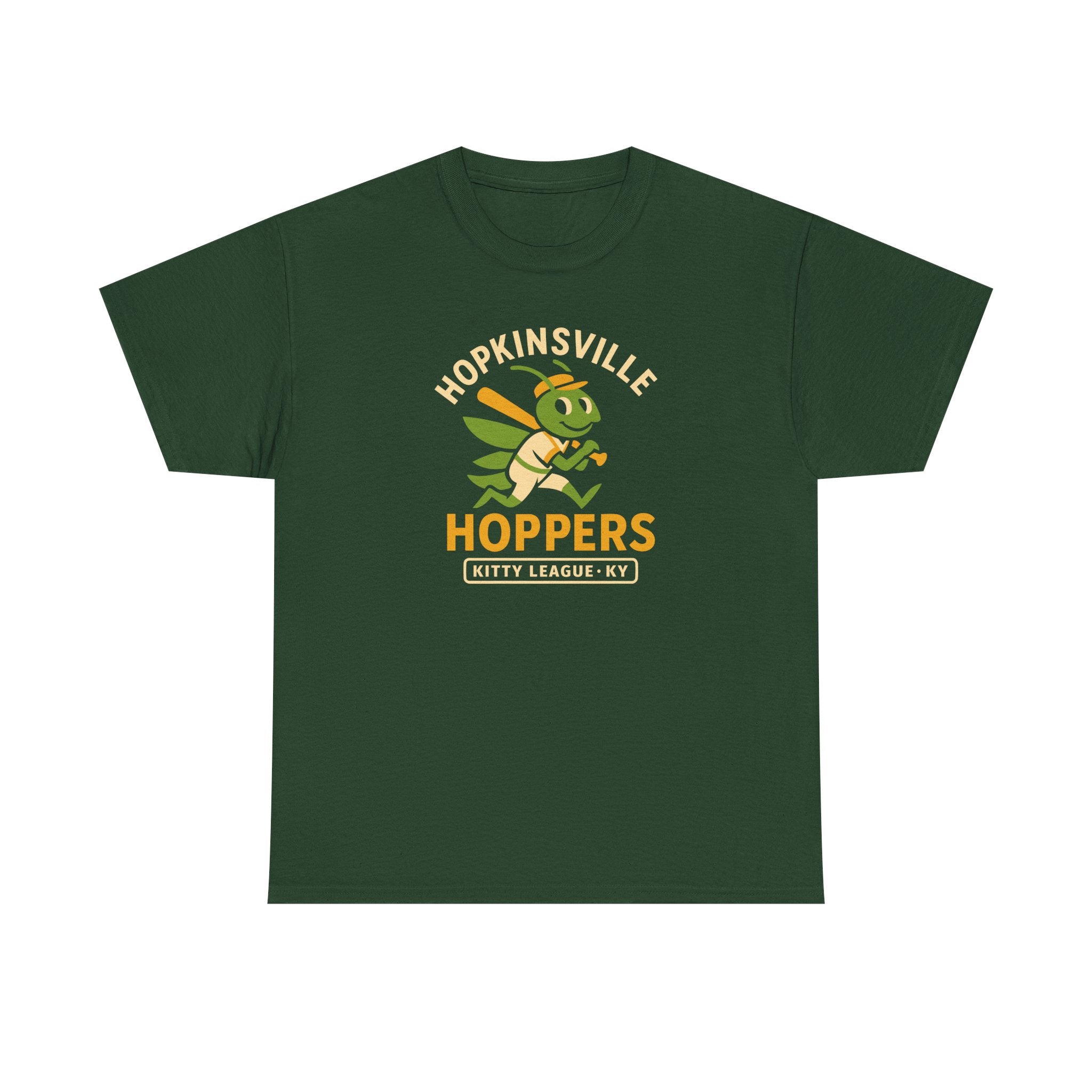 Hopkinsville Hoppers T-Shirt (Heavyweight) - Vintage Defunct Baseball Teams