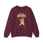 Mobile Bears Crewneck Sweatshirt - Vintage Defunct Baseball Teams - Alabama