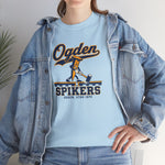 Ogden Spikers T-Shirt (Heavyweight) - Vintage Defunct Baseball Teams - Utah