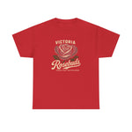 Victoria Rosebuds T-Shirt (Heavyweight) - Vintage Defunct Baseball Teams - Texas