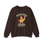 Petaluma Pets Crewneck Sweatshirt - Vintage Defunct Baseball Teams - California