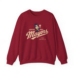 Jackson - Ionia Mayors Crewneck Sweatshirt - Vintage Defunct Baseball Teams - Michigan
