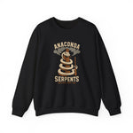 Anaconda Serpents Crewneck Sweatshirt - Vintage Defunct Baseball Teams - Montana
