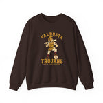 Valdosta Trojans Crewneck Sweatshirt - Vintage Defunct Baseball Teams - Georgia