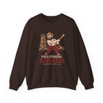 Philipsburg Burgers Crewneck Sweatshirt - Vintage Defunct Baseball Teams - Montana