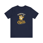 Gainesville Owls T-Shirt (Premium Lightweight) - Vintage Defunct Baseball Teams - Texas