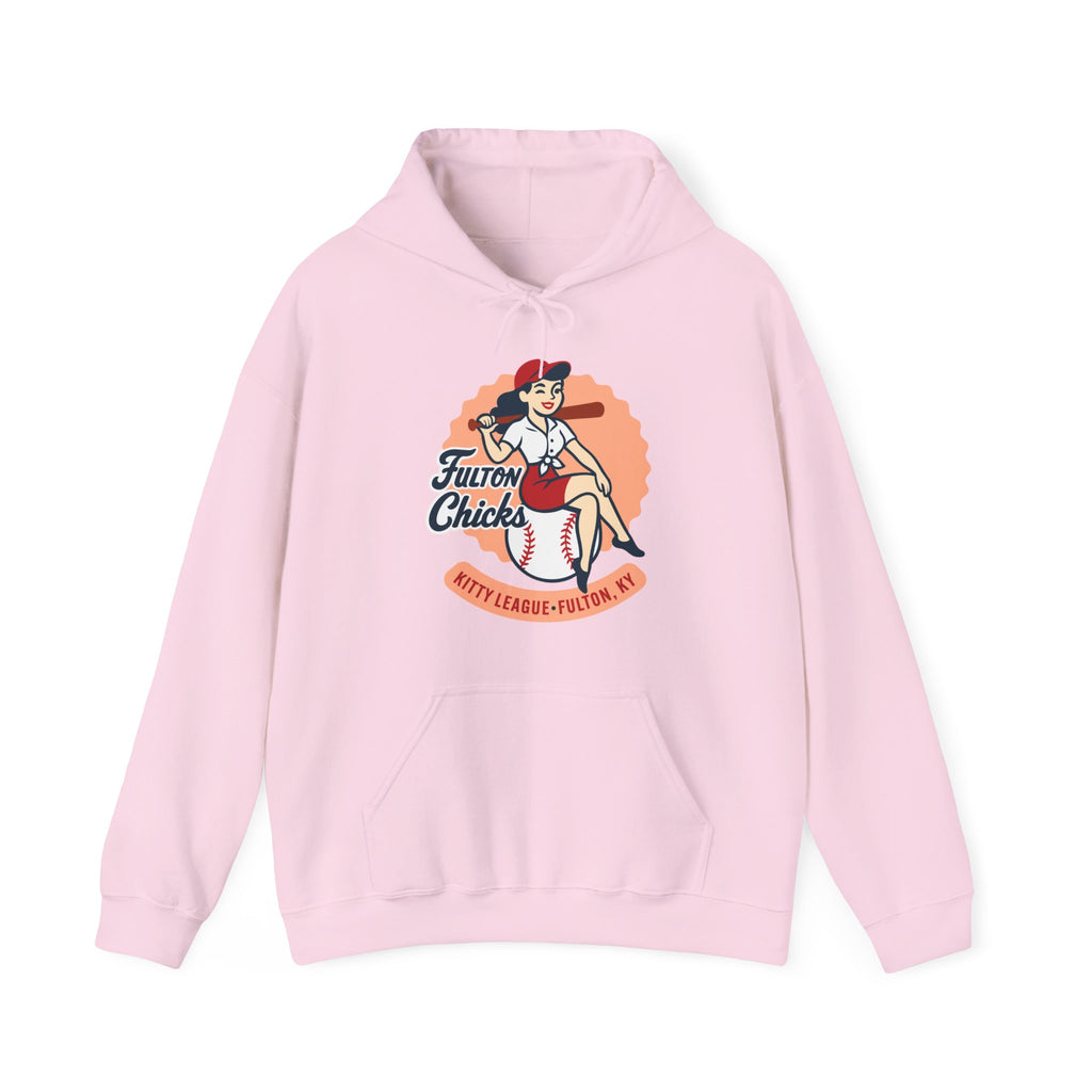 Fulton Chicks Hoodie - Vintage Defunct Baseball Teams