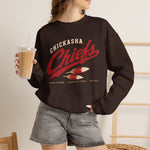 Chickasha Chiefs Crewneck Sweatshirt - Vintage Defunct Baseball Teams - Oklahoma