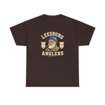 Leesburg Anglers T-Shirt (Heavyweight) - Vintage Defunct Baseball Teams - Florida