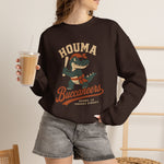Houma Buccaneers Crewneck Sweatshirt - Vintage Defunct Baseball Teams - Louisiana