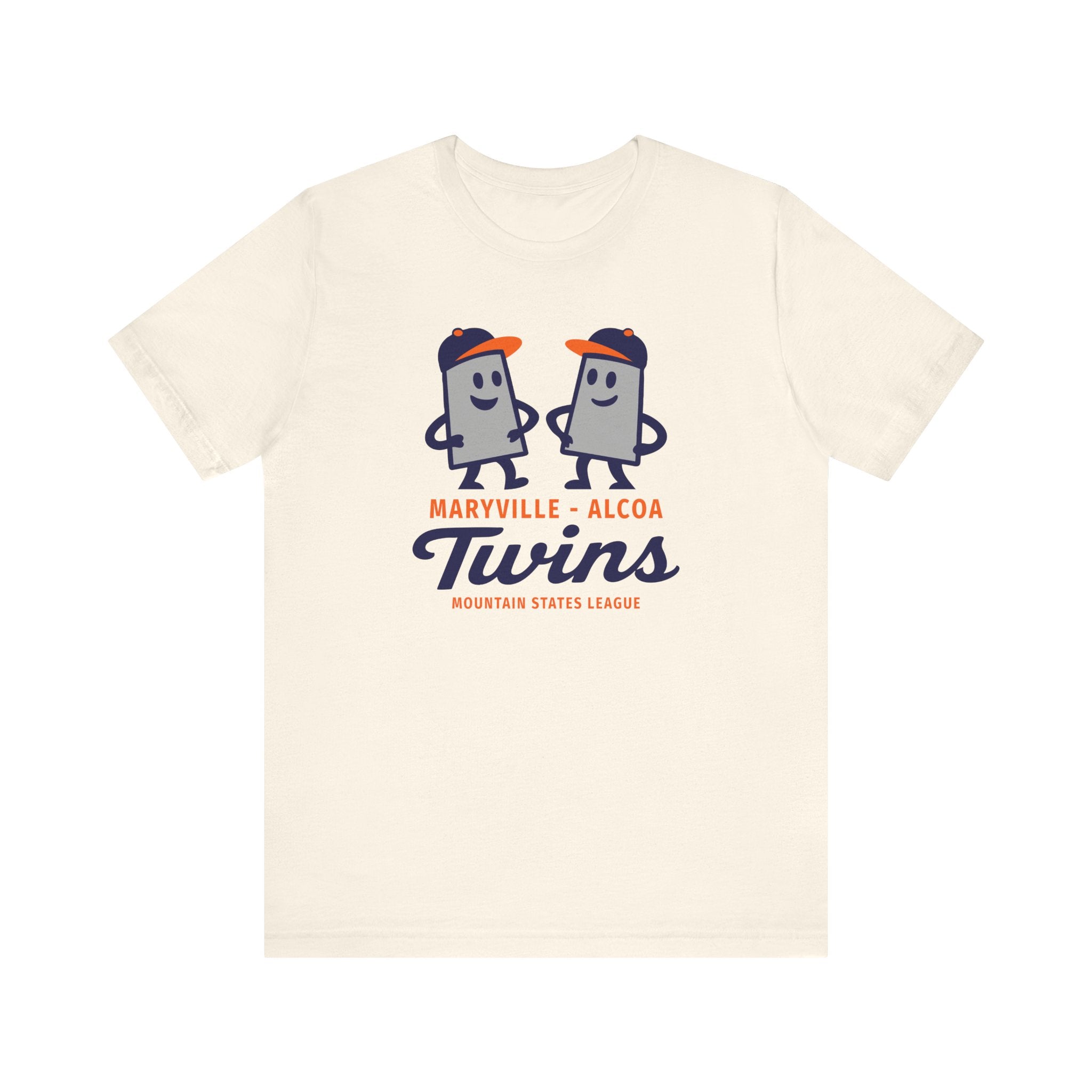 Maryville-Alcoa Twins T-Shirt (Premium Lightweight) - Vintage Defunct Baseball Teams