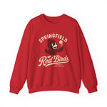 Springfield Red Birds Crewneck Sweatshirt - Vintage Defunct Baseball Teams - Illinois