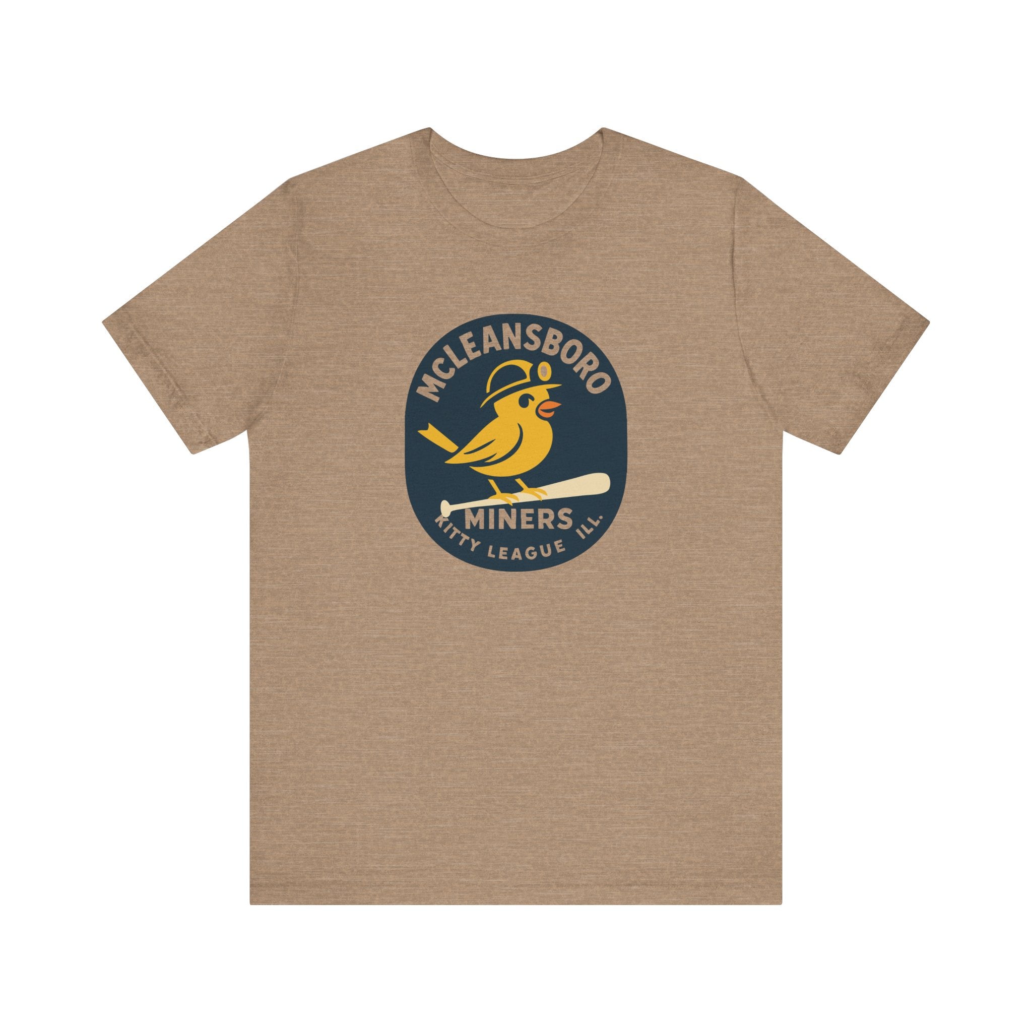 McLeansboro Miners T-Shirt (Premium Lightweight) - Vintage Defunct Baseball Teams