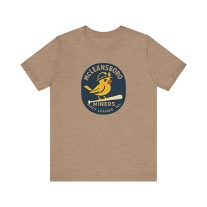 McLeansboro Miners T-Shirt (Premium Lightweight) - Vintage Defunct Baseball Teams
