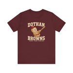 Dothan Browns T-Shirt (Premium Lightweight) - Vintage Defunct Baseball Teams - Alabama