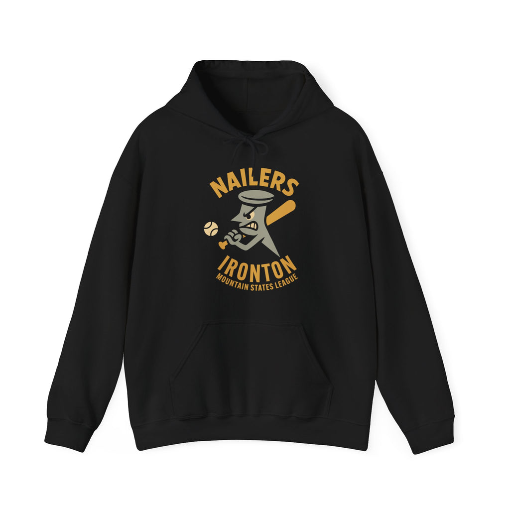 Ironton Nailers Hoodie - Vintage Defunct Baseball Teams