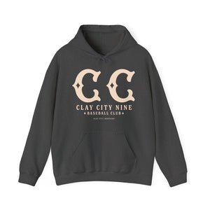 Clay City Nine Hoodie - Vintage Defunct Baseball Teams
