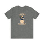 Harlingen Capitals T-Shirt (Premium Lightweight) - Vintage Defunct Baseball Teams - Texas