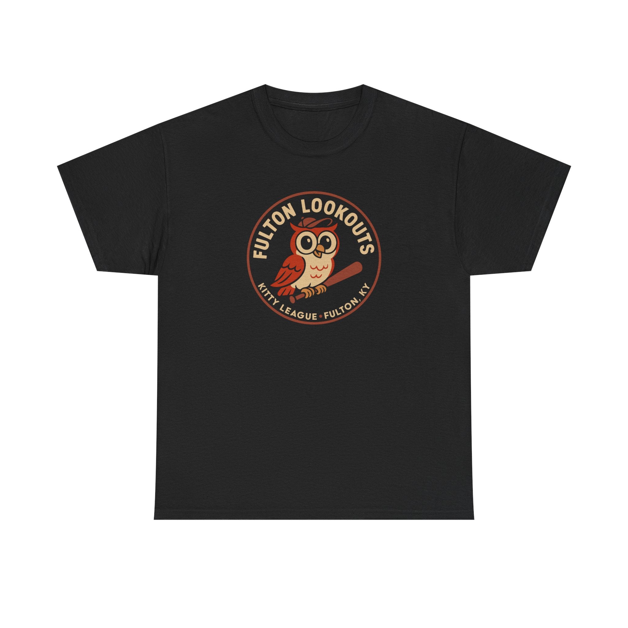 Fulton Lookouts T-Shirt (Heavyweight) - Vintage Defunct Baseball Teams