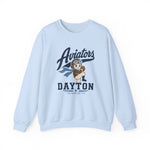 Dayton Aviators Crewneck Sweatshirt - Vintage Defunct Baseball Teams - Ohio