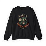 Mobile Swamp Angels Crewneck Sweatshirt - Vintage Defunct Baseball Teams - Alabama