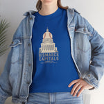 Bismarck Capitals T-Shirt (Heavyweight) - Vintage Defunct Baseball Teams - North Dakota