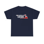 Pocatello Gems T-Shirt (Heavyweight) - Vintage Defunct Baseball Teams - Idaho