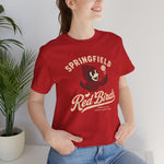 Springfield Red Birds T-Shirt (Premium Lightweight) - Vintage Defunct Baseball Teams - Illinois