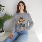 Terre Haute Terre-iers Crewneck Sweatshirt - Vintage Defunct Baseball Teams - Indiana