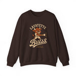 Lafayette Bulls Crewneck Sweatshirt - Vintage Defunct Baseball Teams - Louisiana