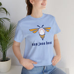 San Jose Bees 1980s Style T-Shirt (Premium Lightweight) - Vintage Defunct Baseball Teams - California