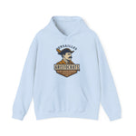 Light blue hoodie featuring the vintage Versailles Aristocrats baseball team logo from 1908 Kentucky league
