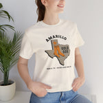 Amarillo Gold Sox T-Shirt (Premium Lightweight) - Vintage Defunct Baseball Teams - Texas