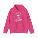 Fargo Divorcees Hoodie - Vintage Defunct Baseball Teams - North Dakota