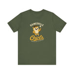 Gainesville Owls T-Shirt (Premium Lightweight) - Vintage Defunct Baseball Teams - Texas