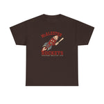 McAlester Rockets T-Shirt (Heavyweight) - Vintage Defunct Baseball Teams - Oklahoma