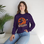 Wichita Witches Crewneck Sweatshirt - Vintage Defunct Baseball Teams - Kansas