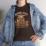 Sioux City Packers T-Shirt (Heavyweight) - Vintage Defunct Baseball Teams - Iowa