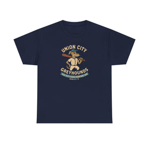 Union City Greyhounds T-Shirt (Heavyweight) - Vintage Defunct Baseball Teams