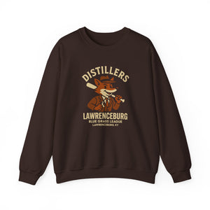 Lawrenceburg Distillers Crewneck Sweatshirt - Vintage Defunct Baseball Teams