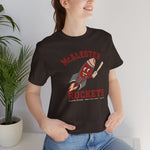 McAlester Rockets T-Shirt (Premium Lightweight) - Vintage Defunct Baseball Teams - Oklahoma