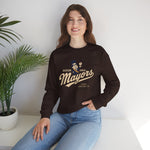 Jackson - Ionia Mayors Crewneck Sweatshirt - Vintage Defunct Baseball Teams - Michigan